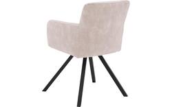 Goossens eetkamerstoel jesse beige stof - 8234500-{merk}-proefmodel-proefmodel-02